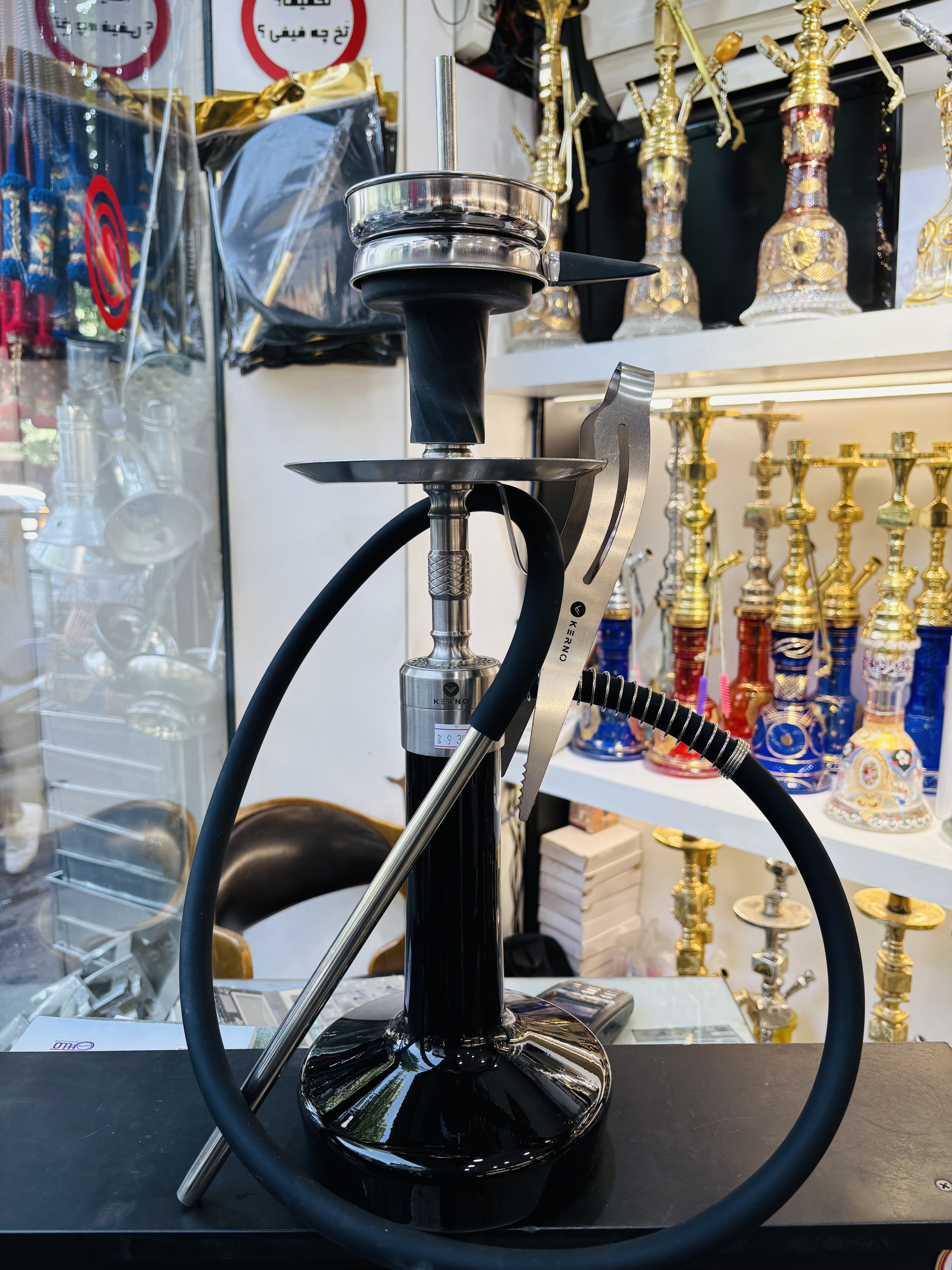کرنو مدیوم مدل بوگاتی رنگ سیلور شیشه مشکی پک کامل(اورجینال)